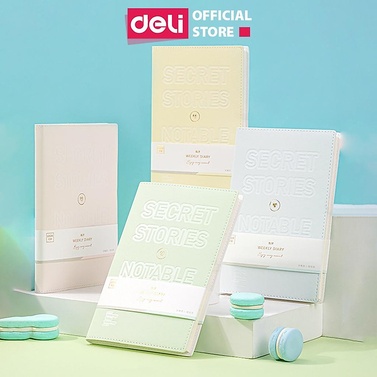 Sổ Tay Ghi Chép Bìa Da Cao Cấp 192 Trang (80gsm)