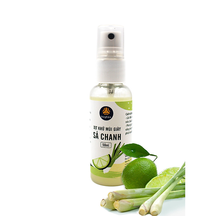 Tinh dầu xịt khử mùi giày giúp ngăn ngừa vi khuẩn gây mùi và đem đến hương thơm thiên nhiên - buybox - BBPK71