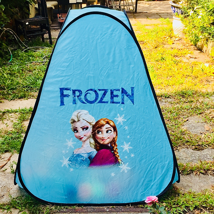 Lều Vải Trò Chơi Tự Bung Cao Cấp Cho Trẻ Em - Mẫu Frozen
