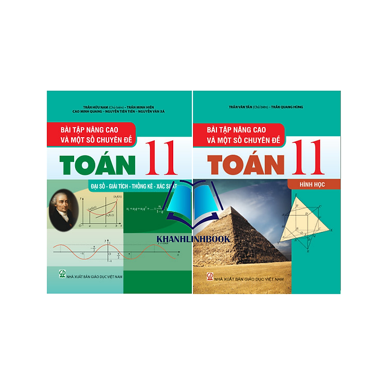 Sách - Combo Bài Tập Nâng Cao Và Một Số Chuyên Đề Toán 11 Đại Số - Giải Tích - Thông kê - Xắc suất + Hình Học