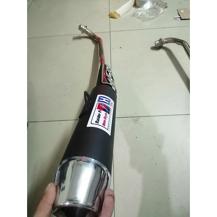 Pô xe máy kiểu Raider fi dùng cho xe siriusrc