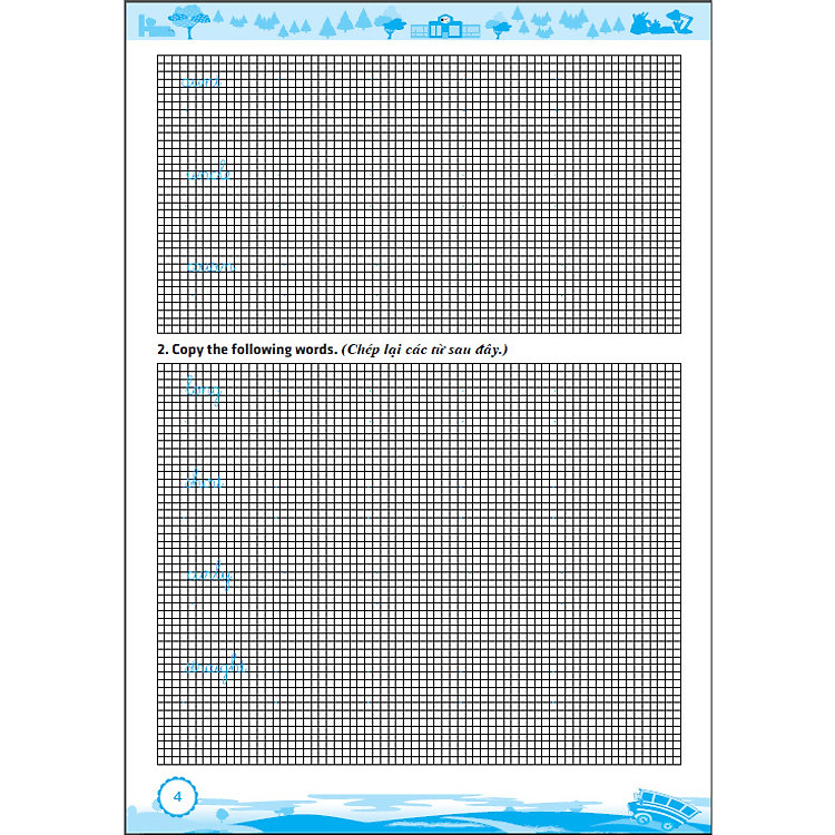 Tập viết tiếng Anh 4 - Ảnh 3