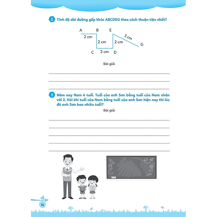 Bài Tập Bổ Trợ Toán Cơ Bản Và Nâng Cao Lớp 2 - Tập 2 - Ảnh 7