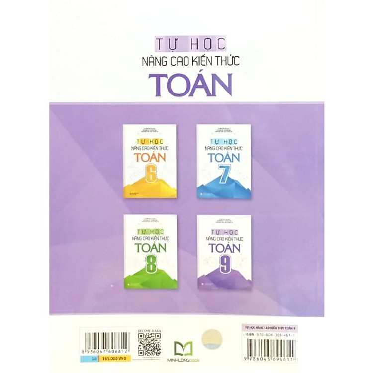 Tự học - Nâng cao kiến thức Toán 9 B165 - Ảnh 3