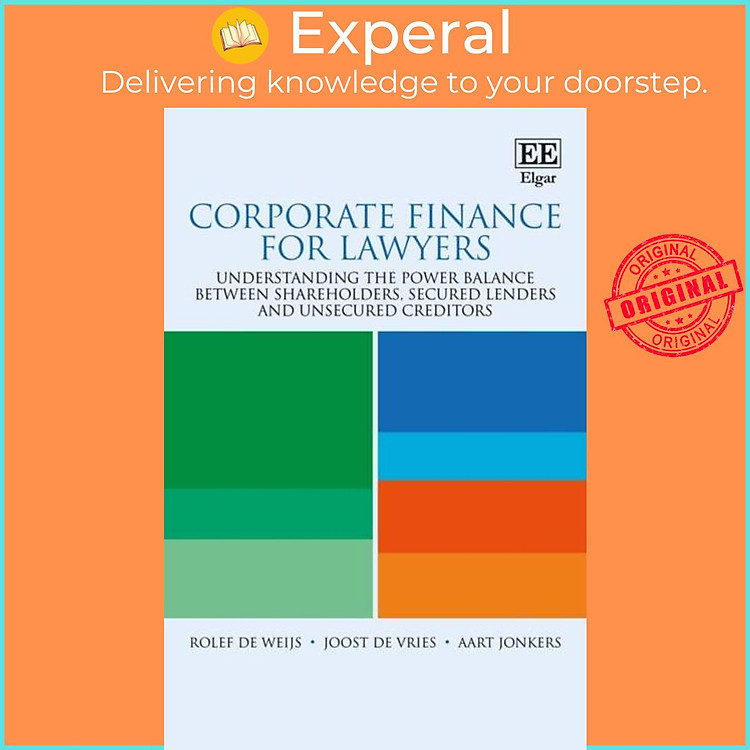 Sách - Corporate Finance for Lawyers - Understanding the Power Balance Between by Joost de Vries (UK edition, hardcover)