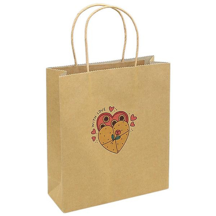 Túi Giấy Kraft 22 x 25 x 8 cm - Ảnh 2