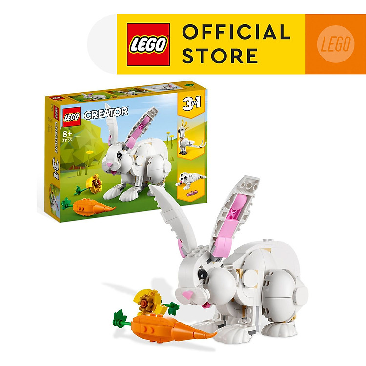 Chọn mua tại Shopee: LEGO Creator 31133 Thỏ Trắng Dễ Thương - Giá tốt nhất tại Mall Shop