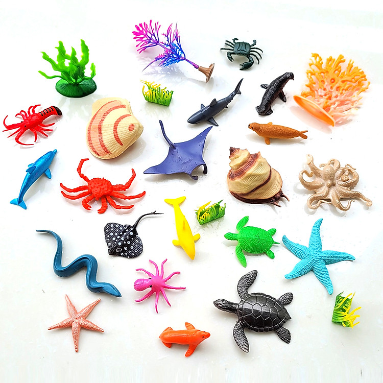 Mua Bộ đồ chơi Sinh Vật Biển 26 chi tiết Chính hãng Giá tốt - Hình ảnh 3