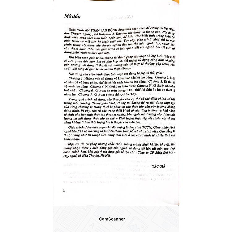 Giáo Trình An Toàn Lao Động - Ảnh 4