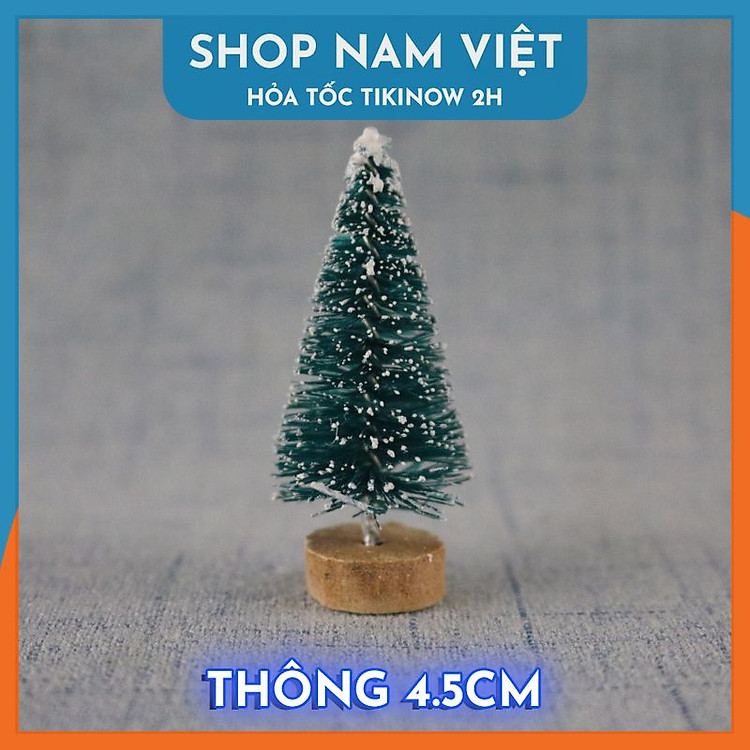 Cây Thông Mini Trang Trí Bàn (4.5cm)