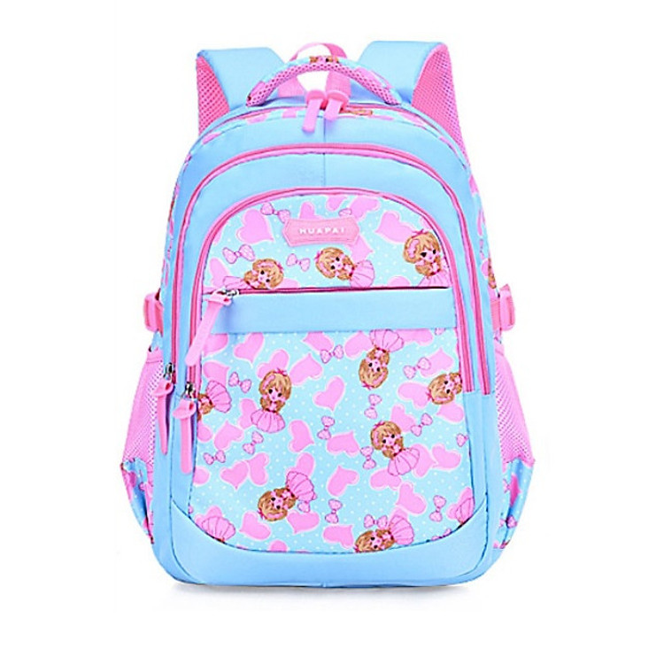 Balo Học Sinh, Balo Nữ Họa Tiết Dễ Thương