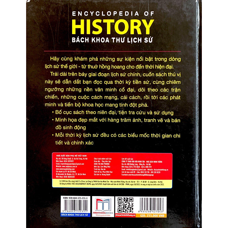 Bách Khoa Thư Lịch Sử - Từ Tiền Sử Đến Thời Đại (Tái Bản) - Ảnh 4