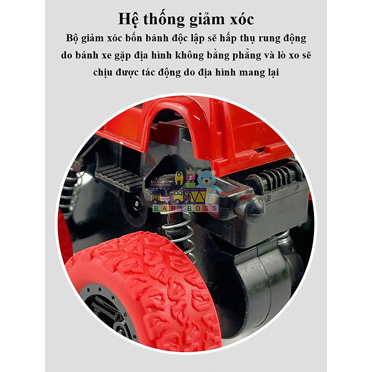 Xe Địa Hình Đồ Chơi Cho Bé Chính hãng Ưu đãi - Hình ảnh 5