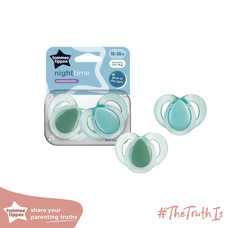 Ty Ngậm Dạ Quang Tommee Tippee 18-36 Tháng Tiết kiệm - Hình ảnh 2