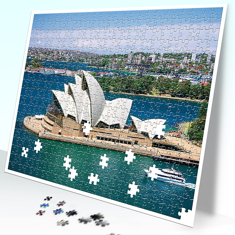 Tranh xếp hình Tia Sáng Opera 475 mảnh Chính hãng Ưu đãi - Hình ảnh 2