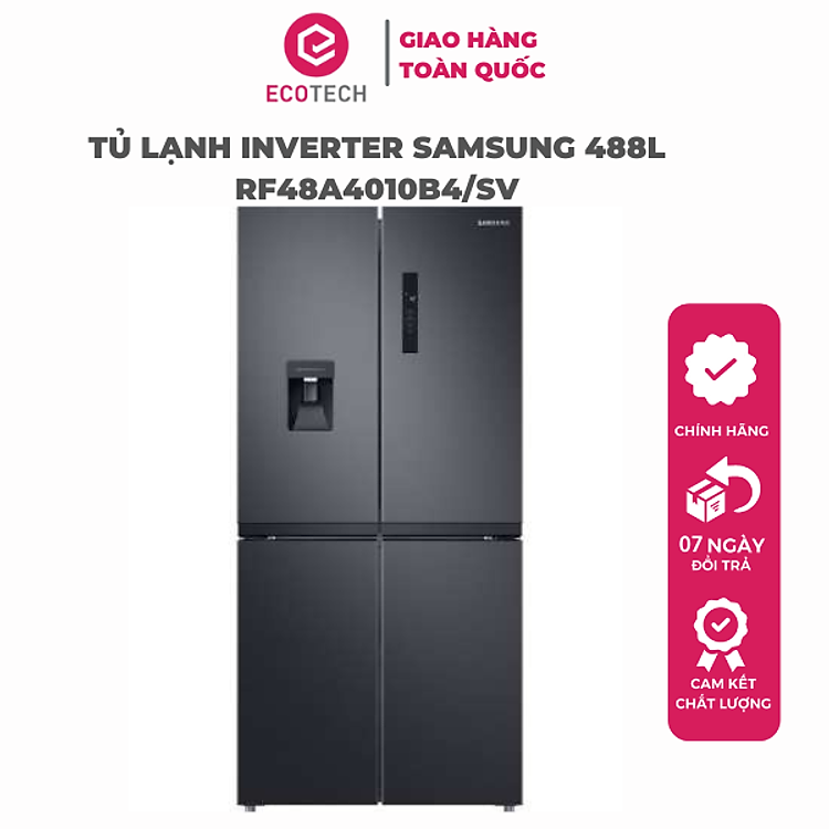 Tủ Lạnh Inverter Samsung 488L RF48A4010B4/SV - Hàng Chính Hãng