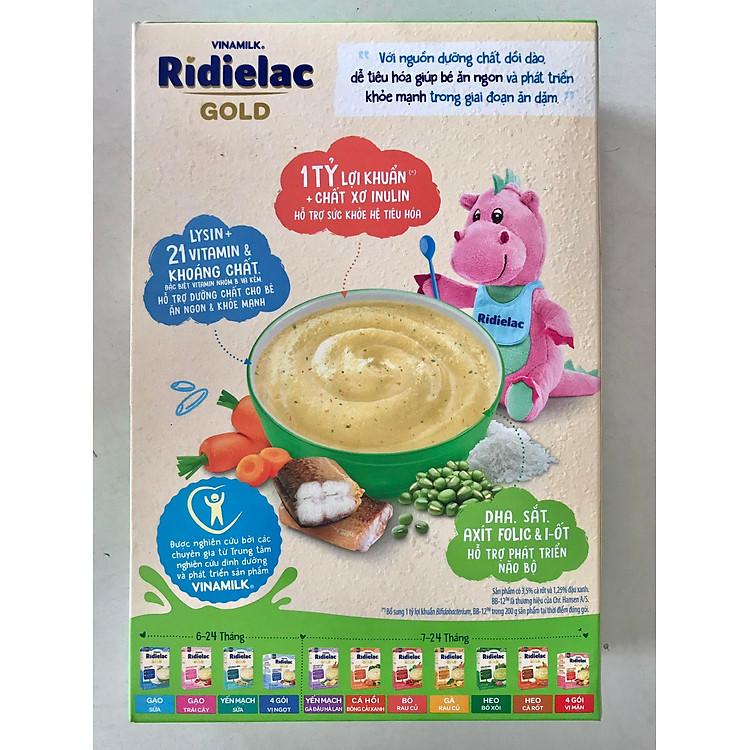 Mua COMBO 2 Hộp Bột Ăn Dặm Ridielac Ưu đãi - Hình ảnh 4