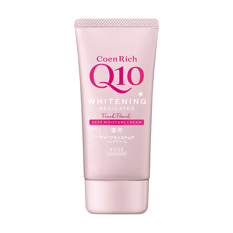 Kem dưỡng da tay sâu và dưỡng trắng COENRICH Q10 - hương đào (80 g/tuýp)