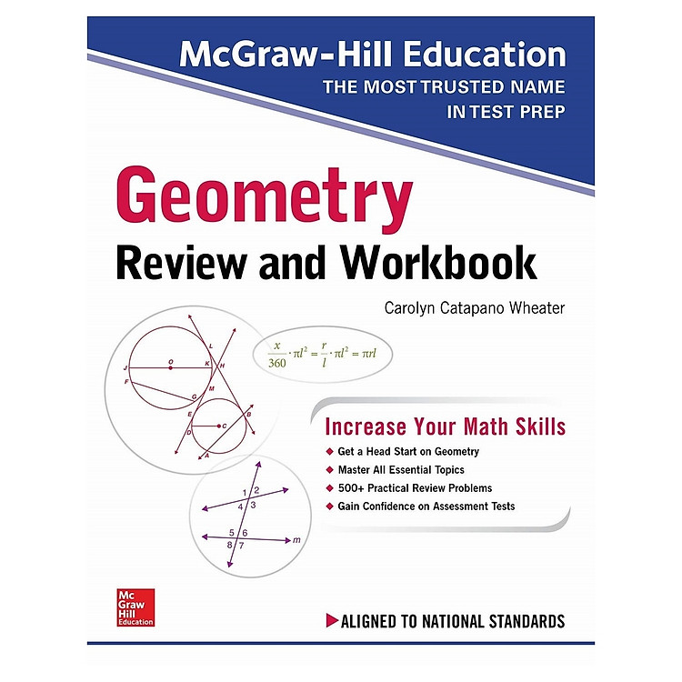 Mcgraw-Hill Education Geometry Review And Workbook