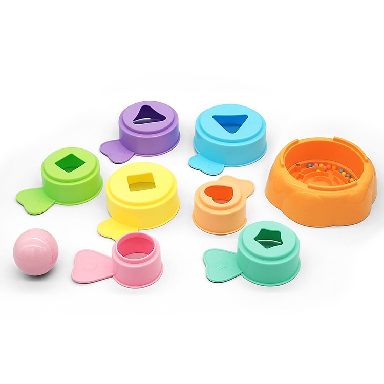 Mua Tháp Cốc Bảy Màu - DK580014 Chính hãng Ưu đãi - Hình ảnh 3