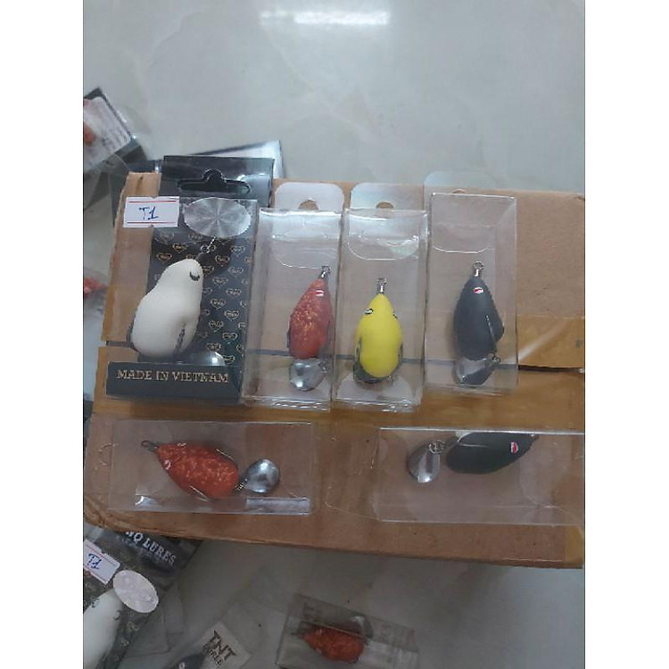 Mồi lure nhái hơi f35 siêu nhạy cá