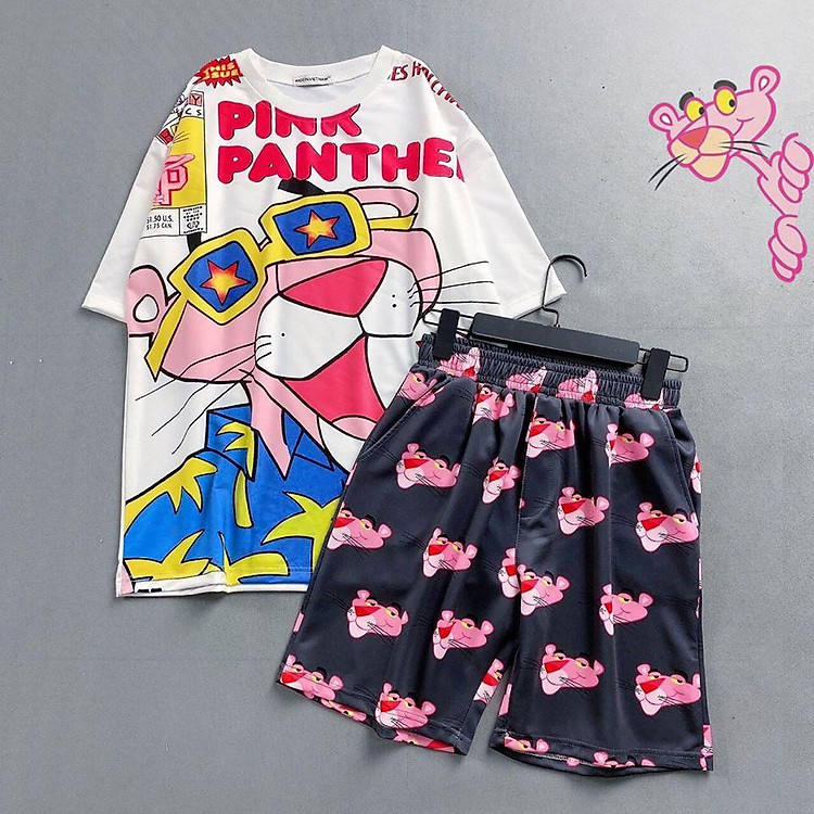 Quần Short Pink Panther Báo Hồng