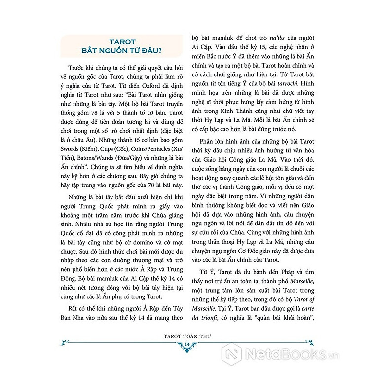 Tarot Toàn Thư - Đọc Vận Mệnh Qua Những Lá Bài - Ảnh 2