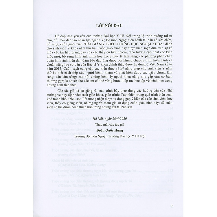 Bài Giảng Triệu Chứng Học Ngoại Khoa - Ảnh 2