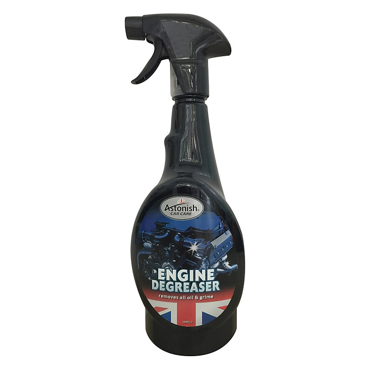 Bình Xịt Loại Bỏ Vết Bẩn Dầu Nhớt Và Làm Sạch Động Cơ Ô Tô Astonish C1606 (750ml)