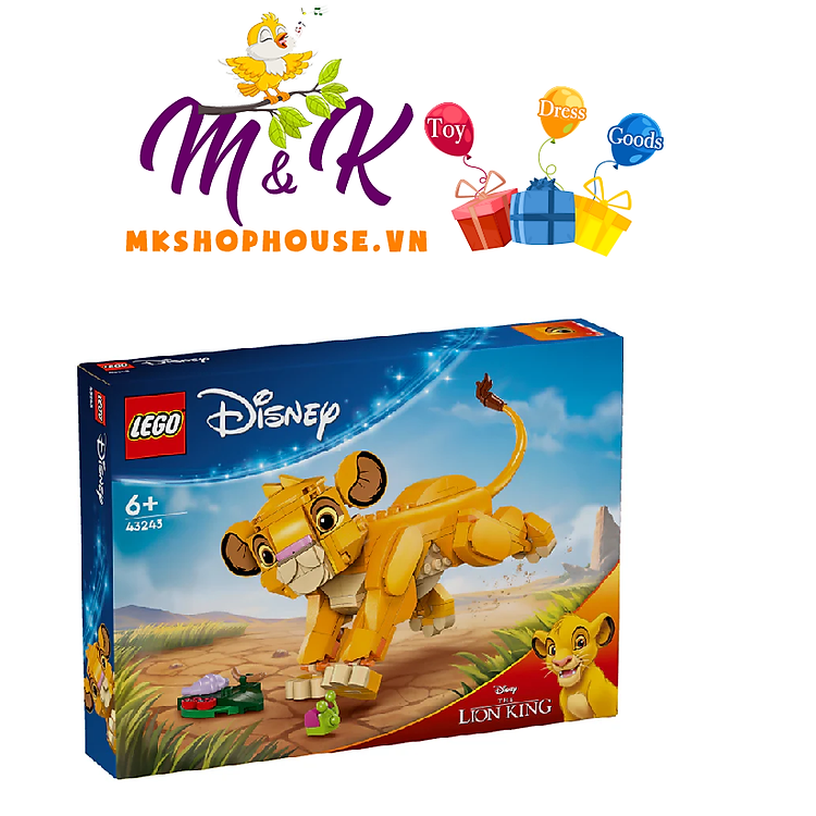 Tham Khảo tại ConCung: LEGO Disney Princess Simba 43243 tại M&K - Nhận ngay nhiều ưu đãi