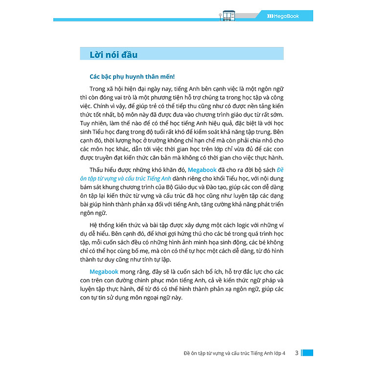 Đề Ôn Tập Từ Vựng Và Cấu Trúc Tiếng Anh Lớp 4 (Theo Chương Trình GDPT Mới) - Ảnh 3