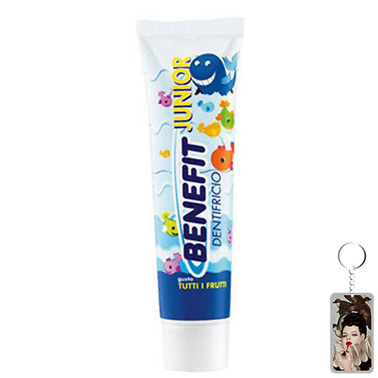 Kem đánh răng trẻ em Benefit Junior 50ml tặng kèm móc khóa
