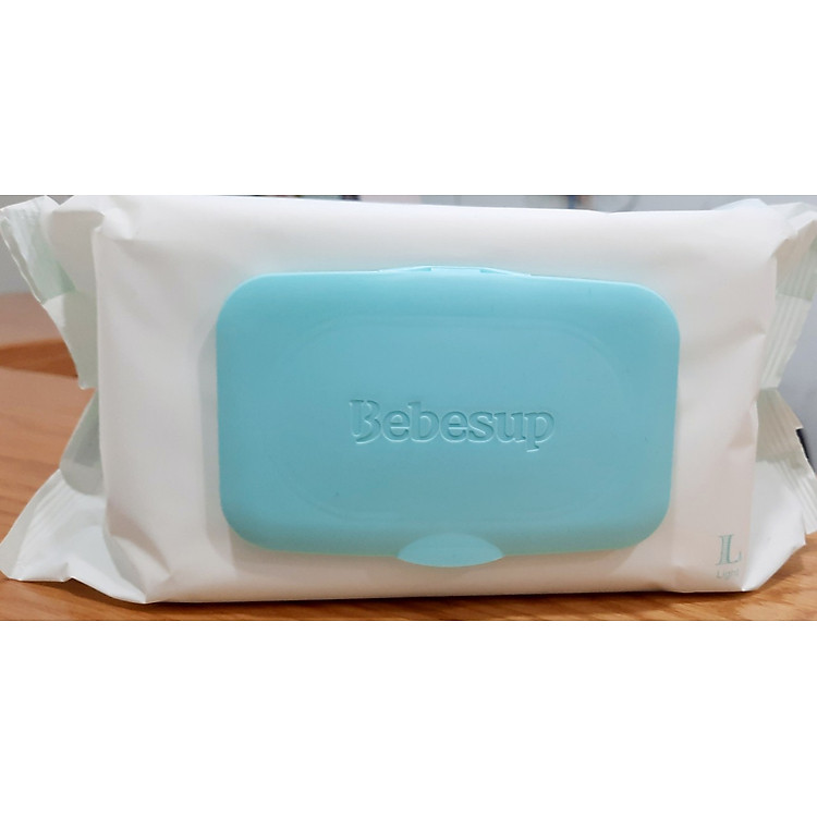 Mua tại Lazada: Khăn ướt BEBESUP LIGHT 80 tờ Chính hãng, giá tốt