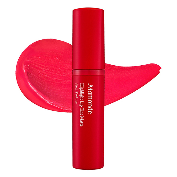 Son Tint Lì Lâu Trôi Mỏng Nhẹ Mịn Môi Mamonde Highlight Lip Tint Matte (5g)