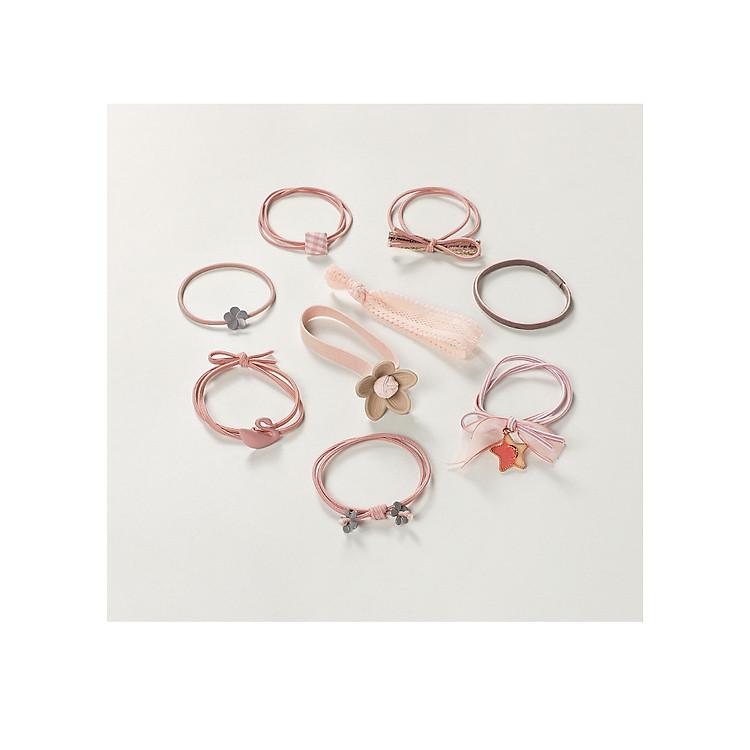 Set 9 dây phối thiên nga màu pastel