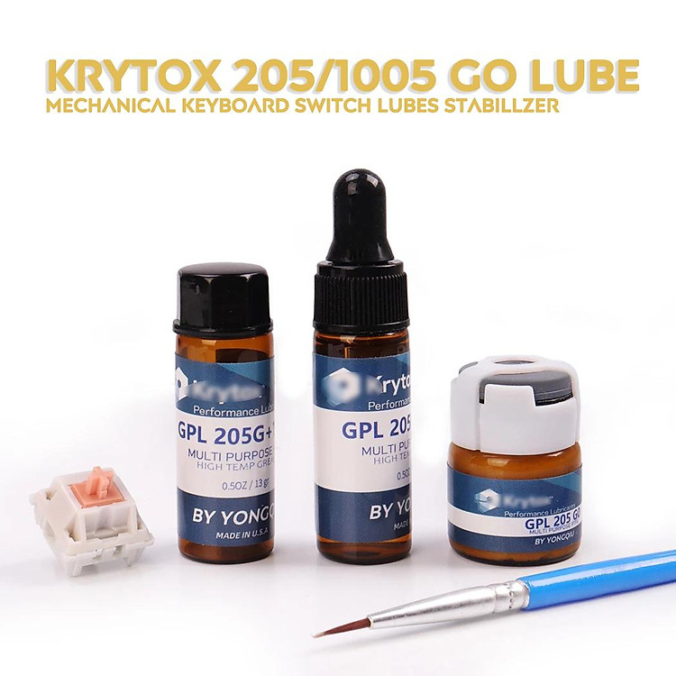 GPL105 205 G0 Lube Cơ Keycaps Công Tắc Lubes Ổn Định Dầu Bôi Trơn Bởi Yongqiu
