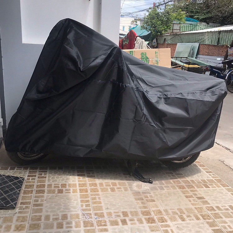 Bạt trùm xe máy loại tốt màu xanh dương đậm GD0019