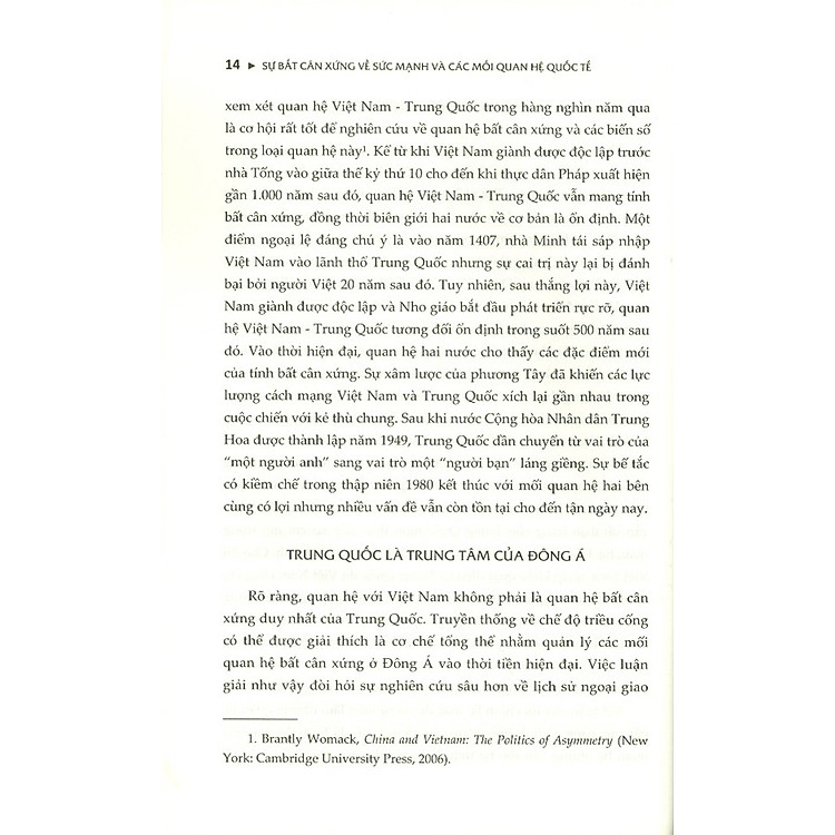 Sự Bất Cân Xứng Về Sức Mạnh Và Các Mối Quan Hệ Quốc Tế - Ảnh 2