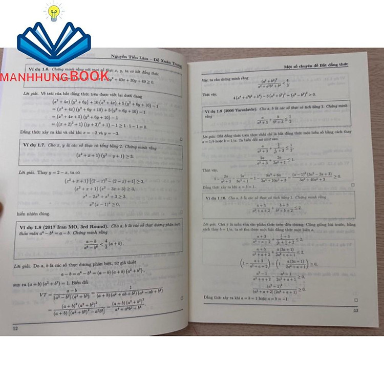 Một số chuyên đề BẤT ĐẲNG THỨC - Dành cho học sinh Trung học cơ sở - Ảnh 5