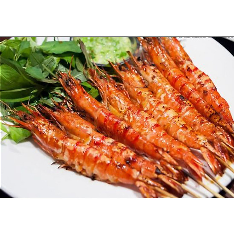Tôm Đất Nướng Muối Ớt Tại Nhà Hàng Cua Ngon