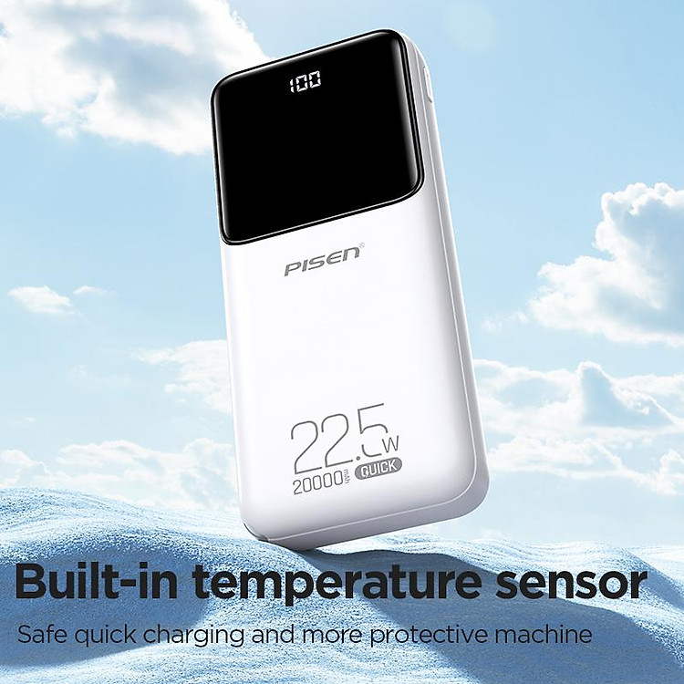 Sạc Dự Phòng Pisen Quick Semi 20000mAh (Màu Đen) - Ảnh 6