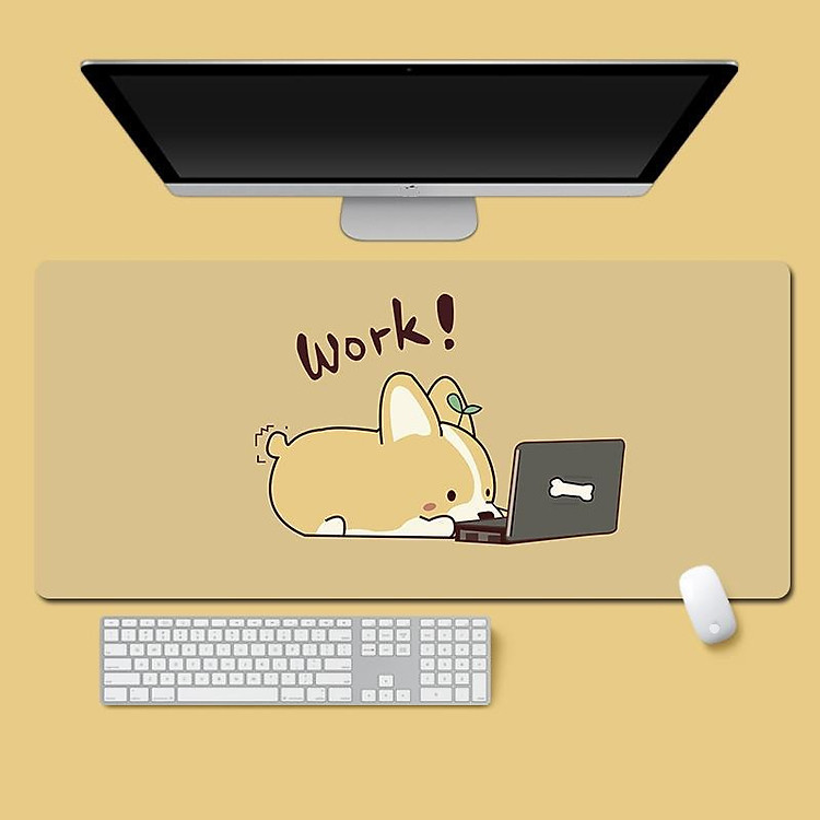 Miếng Lót Chuột Nitendo Mèo Hacke Bí Ẩn Size Lớn - MousePad Trải Bàn Art house_ Hàng chính hãng