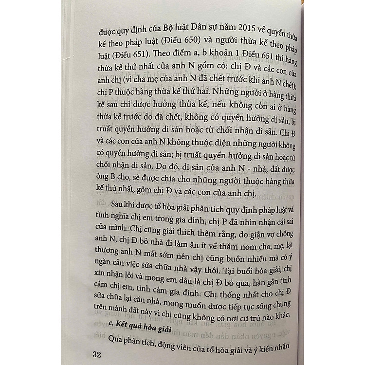 Một Số Vụ Việc Điển Hình Trong Công Tác Hoà Giải Ở Cơ Sở - Ảnh 7