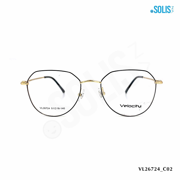 Gọng kính KL Velocity VL26724 - KÍNH KIM LOẠI HIỆU VELOCITY VL26724 KÍCH THƯỚC 51-18-140