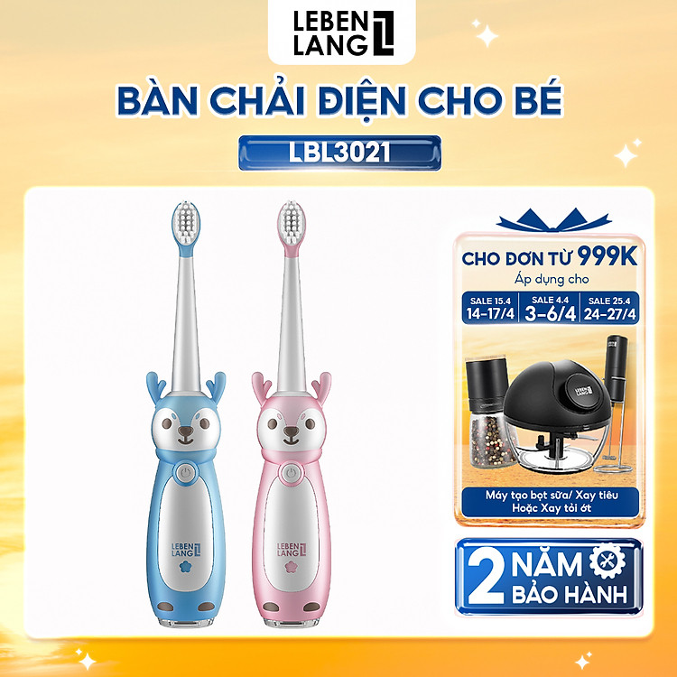 Chọn mua tại Shopee: Bàn chải điện thông minh cho bé Lebenlang mua giá tốt nhất tại Shop Mall