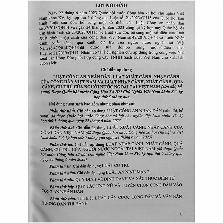 Chỉ Dẫn Áp Dụng Luật Công An Nhân Dân, Luật Xuất Cảnh, Nhập Cảnh Của Công Dân Việt Nam - Ảnh 2