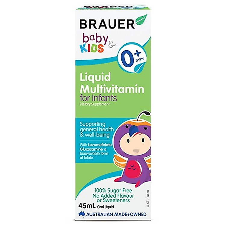 Mua tại Tiki: Vitamin tổng hợp Brauer Baby cho trẻ sơ sinh Chính hãng, giá tốt