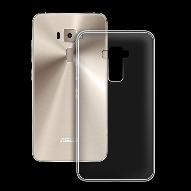 Ốp lưng cho Asus Zenfone 3 - 5.5 inch - 01003 - Ốp dẻo trong - Hàng Chính Hãng