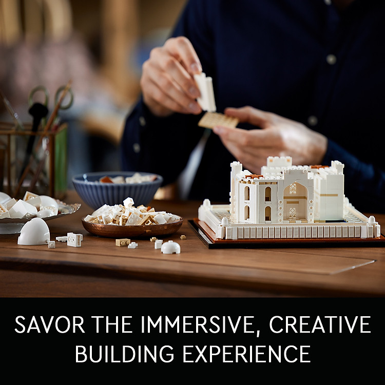 LEGO Architecture 21056 Taj Mahal Chính hãng Tiết kiệm - Hình ảnh 2