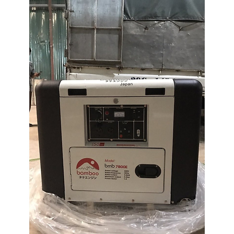 Máy Phát Điện Chạy Dầu 5KW Bamboo 7800E